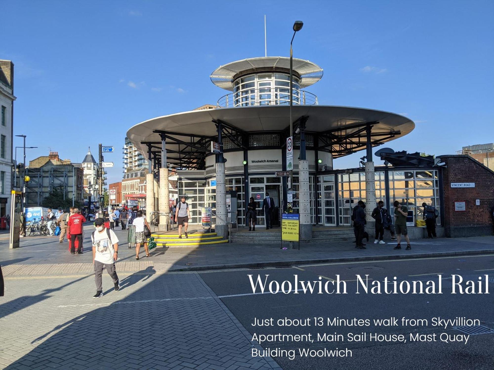 Skyvillion - London River Thames Top Floor Apartments By Woolwich Ferry, Mins To London Excel, O2 Arena , London City Airport With Parking Bagian luar foto