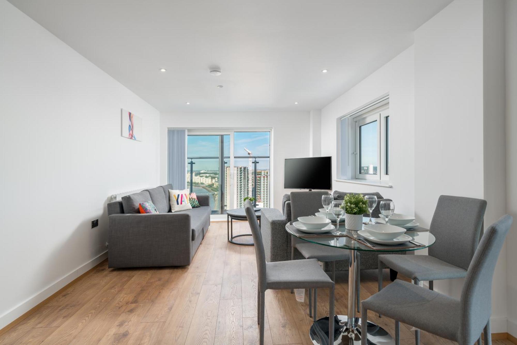 Skyvillion - London River Thames Top Floor Apartments By Woolwich Ferry, Mins To London Excel, O2 Arena , London City Airport With Parking Bagian luar foto